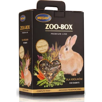 Krmivo pro hlodavce Megan Zoo-Box Premium krmivo kompletní směs pro králíka 1,68 kg