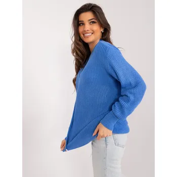 Dámský svetr Jumper BA SW 0321.68P modrá jedna velikost