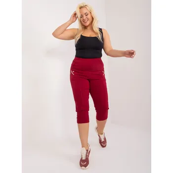 Dámské kalhoty AT kalhoty SP 73019.43 bordó 44