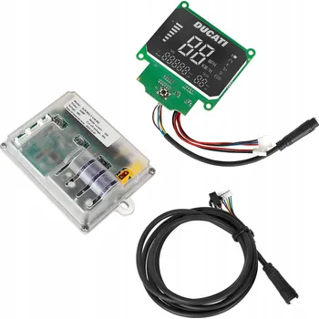 Příslušenství pro elektrokoloběžku Sada elektroniky Displej + Řídicí jednotka 36V 550W + Kabel pro Ducati PRO II