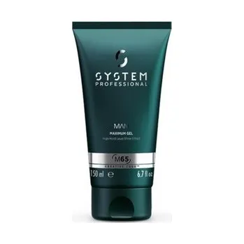 Stylingový přípravek System Professional Man Maximum Gel extra silný fixační gel 150 ml