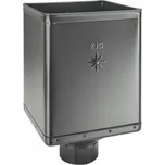 KJG sběrný kotlík design 100 mm / pozink RAL 7016 antracit kulatý vývod