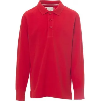 Payperwear Dětská polokošile Florence se 3 knoflíky Barva: červená klasická, Velikost: 9-10 let