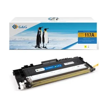 G&G kompatibilní toner s HP W2072A, NT-PH2072Y, HP 117A, yellow, 700str. NT-PH2072Y