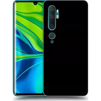 Pouzdro na mobilní telefon Picasee silikonový černý obal pro Xiaomi Mi Note 10 (Pro) - Picasee - new logo - black