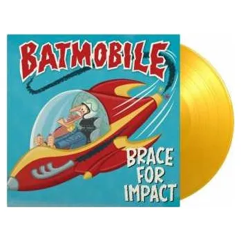 Zahraniční hudba LP Batmobile: Brace For Impact LTD | NUM | CLR 2023 180g Numbered High Quality Coloured Translucent Yellow Vinyl Limited Edition