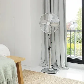 Domácí ventilátor Stojanový ventilátor PD-3884 Ø 40 cm, stříbrný