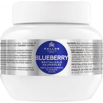 Kosmetika KALLOS Kallos KJMN/Blueberry Hair Mask 275 ml