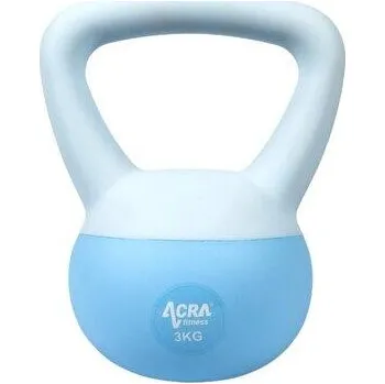Fitness ACRA Soft 05-CXDB612_3 modrá 3 kg