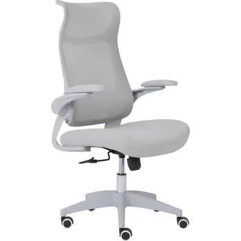 Kancelářské křeslo, šedá, SETON
