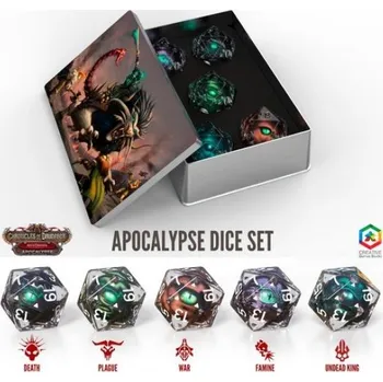 Příslušenství k deskovým hrám Creative Games Studio Chronicles of Drunagor: Age of Darkness – Apocalypse Dice Set