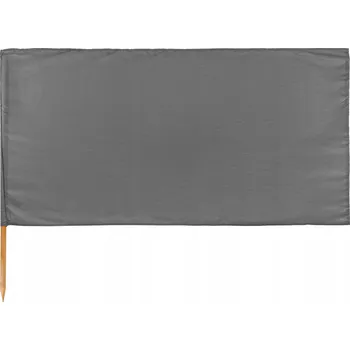 Paraván Paraván 6 m, hladký, grafitový, turistický, protivětrná pláž, zahrada