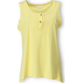 Bavlněné tílko/top 41939 barva: žlutá
