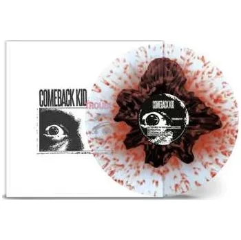 Zahraniční hudba LP Comeback Kid: Trouble EP CLR 2024 Coloured Clear & Black Yolk With Red Splatter Vinyl