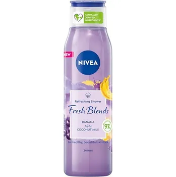 Koupelová kosmetika Nivea sprchový gel 300 ml Fresh Blends Banana & Acai