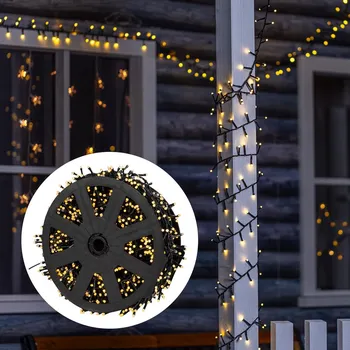 Světelný efekt Haushalt international - LED Světelný řetěz na kotouči 2000 LED 492466