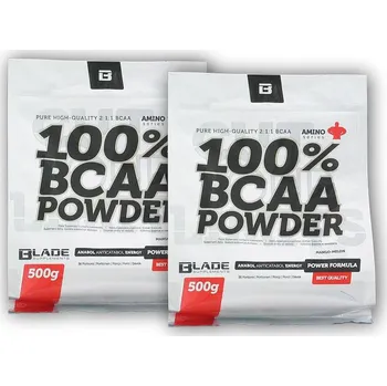 Sportovní výživa Hi Tec Nutrition 2x BS BLADE BCAA 2-1-1 powder 500g Mango-meloun + DÁREK