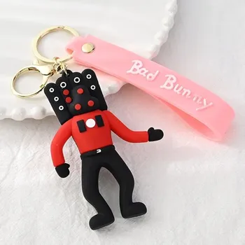 Roblox Přívěsek na klíče - Skibidi Toilet Varianta: Sound person red