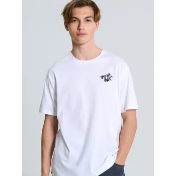 Sinsay - Tričko s krátkým rukávem Teenage Mutant Ninja Turtles - bílá - 525EY-00X - 525EY-00X-L