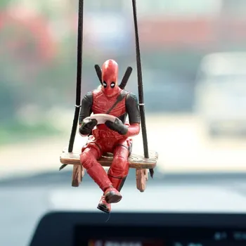 Figurka Deadpool figurka Marvel | dekorace auta | sběratelská figurka - N