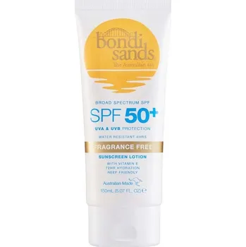 Přípravek na opalování Bondi Sands - Sunscreen Lotion SPF 50+ Fragrance Free Opalovací krémy 150 ml unisex