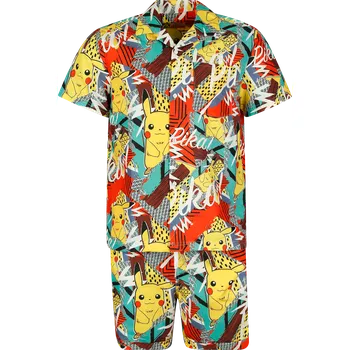 Karnevalový kostým Kostým z Pokémon - OppoSuits - Pikachu - Muži - vícebarevný