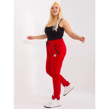 Tepláky RV DR 6736.58 červená 2XL