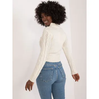 Dámský svetr Jumper TW SW 3001.05 ecru XL