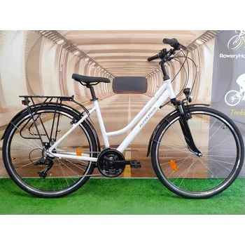 Trekingové kolo Kross TRANS 1.0, rám 19 palců (168-180 cm), kolo 28", bílé