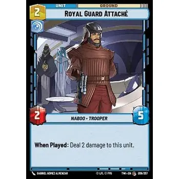 Karetní hra Royal Guard Attaché 059/257 - Twilight of the Republic Typ karty: Standard