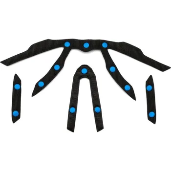 Cyklistická přilba tlustá vnitřní vložka do helmy 100% ALTEC Thick Liner Kit Black - L/XL