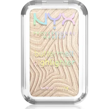Rozjasňovač NYX Professional Makeup Buttermelt Highlighter rozjasňovač odstín bright & butta 05 5 g