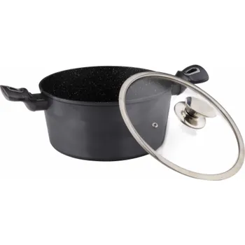 Hrnec Hrnec DOMOLETTI GREY METALLIC, 24 cm, 4,4l