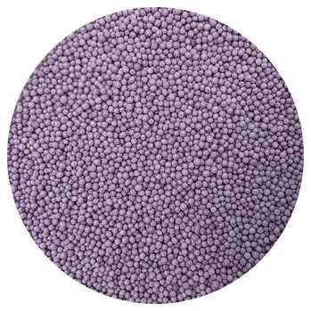 Jedlá dekorace na dort Cukrové perličky levandulové 80g - I LOVE CAKES