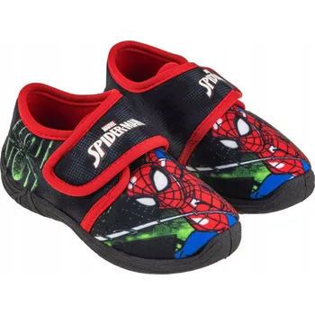 Bytová dekorace Spiderman SPIDER papuče PAPCIE LICENCOVANÉ lehké KRABIČKA vel 26