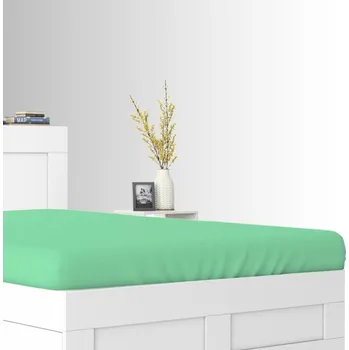 Prostěradlo Prostěradlo s Gumou 100x200 FROTÉ Světle Zelené Silné Polské