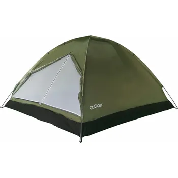 Stan Čtyřmístný stan OUTLINER RD-DT04, zelený