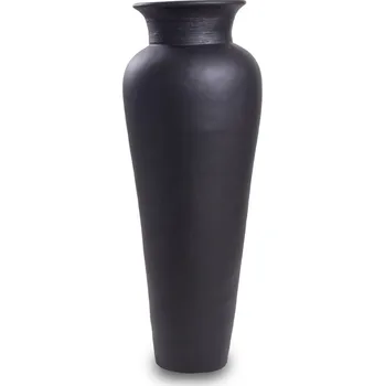 Váza Indonésie Teracotová váza černá - 100 cm