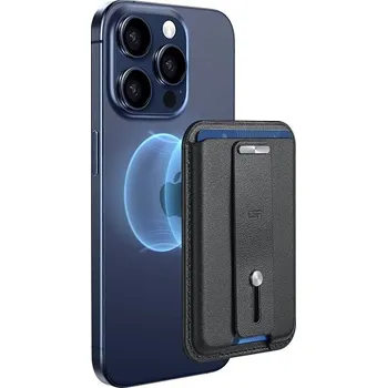 Pouzdro na mobilní telefon ESR Magnetic Wallet (HaloLock), Midnight Black