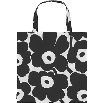 Marimekko Taška Pieni Unikko 44x43, černo-bílá