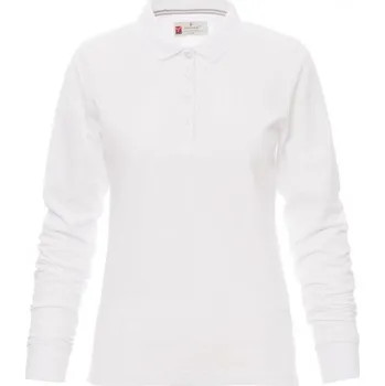 Dámská móda Payperwear Dámská polokošile Florence s dlouhým rukávem Barva: Bílá, Velikost: M