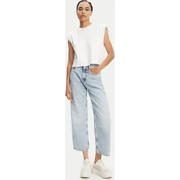 Pánské oblečení Calvin Klein Jeans Jeansy Barrel J20J225603 Modrá Loose Fit 26_32