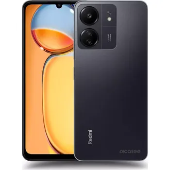 Pouzdro na mobilní telefon Picasee silikonový průhledný obal pro Xiaomi Redmi 13C 4G - Clear