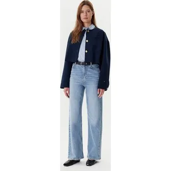 Dámské sako Tommy Hilfiger Sako WW0WW46519 Tmavomodrá Relaxed Fit 40