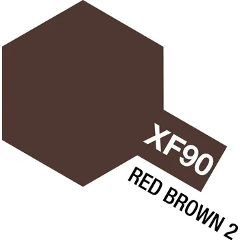 Modelářská barva Tamiya 81790 Tamiya XF-90 Red Brown 2/Hnědá 2 - expresní doprava