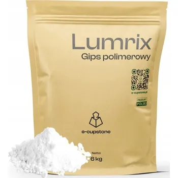 kreativní sada Polymerační sádra LUMRIX BÍLÁ pro výrobu přísad do svíček a mýdel 6 kg