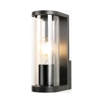 Nástěnné svítidlo Venkovní černé nástěnné svítidlo IP44 TWILIGHT