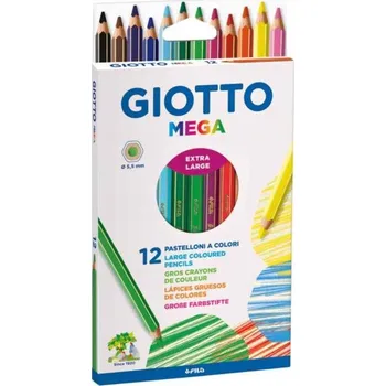 Pastelka Pastelky Giotto Mega, 12 barev