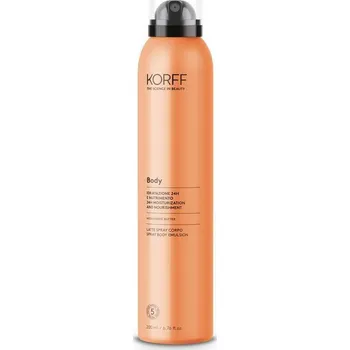 Tělové mléko KORFF TĚLOVÉ MLÉKO VE SPREJI 200ML;
