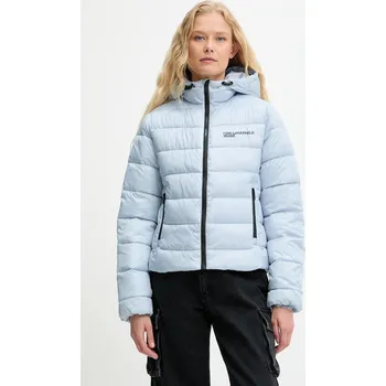 Bunda Karl Lagerfeld Jeans modrá barva, zimní, A3W15026 50X, vel. S